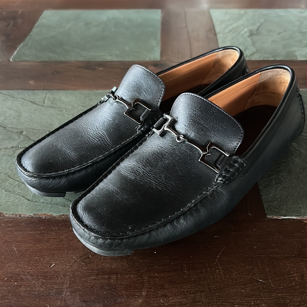 Bruno Magli Xander Leather Driving Moccasin (i.e. Drivers)